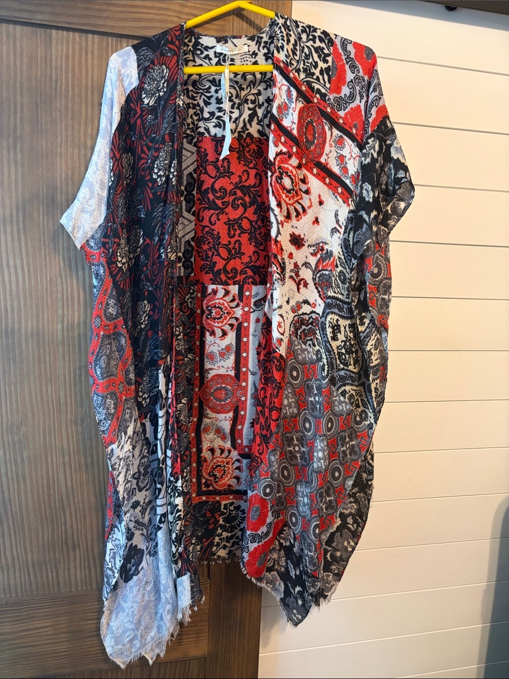 Do everything in love boho kimono NWT